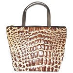 Ll Alligator Macro Bucket Bag