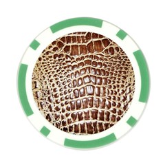 Ll Alligator Macro Poker Chip Card Guard (10 pack) from ArtsNow.com Front