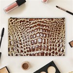 Ll Alligator Macro Cosmetic Bag (Large)