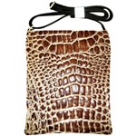 Ll Alligator Macro Shoulder Sling Bag