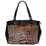 Ll Alligator Macro Oversize Office Handbag (One Side)