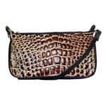 Ll Alligator Macro Shoulder Clutch Bag