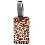 Ll Alligator Macro Luggage Tag (two sides)