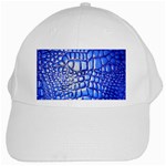 Ll Alligator Deep Blue White Cap