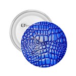 Ll Alligator Deep Blue 2.25  Button