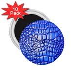 Ll Alligator Deep Blue 2.25  Magnet (10 pack)