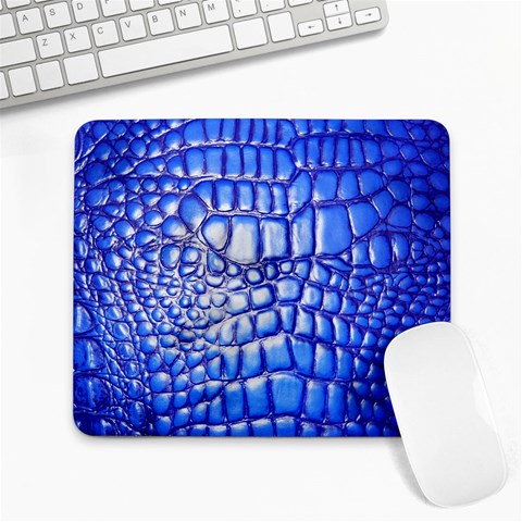 Ll Alligator Deep Blue Large Mousepad from ArtsNow.com Front