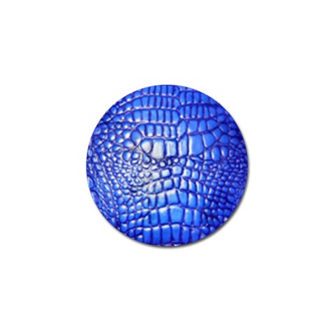 Ll Alligator Deep Blue Golf Ball Marker (4 pack) from ArtsNow.com Front