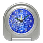 Ll Alligator Deep Blue Travel Alarm Clock