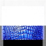 Ll Alligator Deep Blue Jigsaw Puzzle (Rectangular)