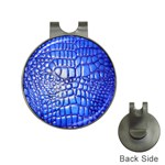 Ll Alligator Deep Blue Golf Ball Marker Hat Clip