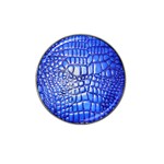 Ll Alligator Deep Blue Hat Clip Ball Marker