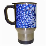 Ll Alligator Deep Blue Travel Mug (White)