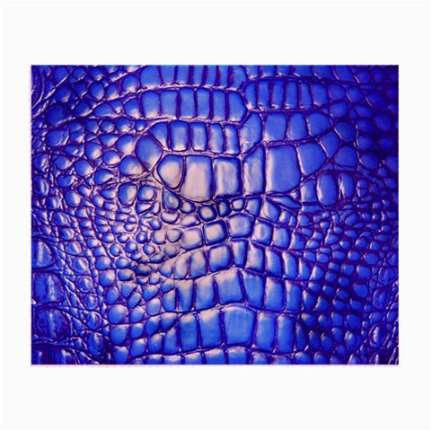 Ll Alligator Deep Blue Glasses Cloth (Small) from ArtsNow.com Front