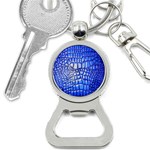 Ll Alligator Deep Blue Bottle Opener Key Chain