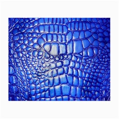 Ll Alligator Deep Blue Glasses Cloth (Small, Two Sides) from ArtsNow.com Front