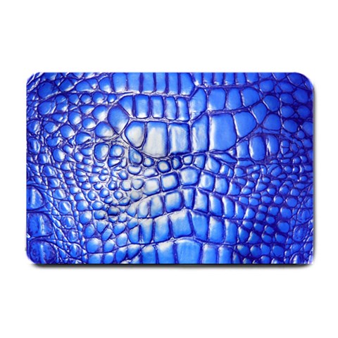 Ll Alligator Deep Blue Small Doormat from ArtsNow.com 24 x16  Door Mat