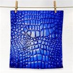 Ll Alligator Deep Blue Face Towel