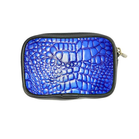 Ll Alligator Deep Blue Coin Purse from ArtsNow.com Back