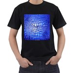 Ll Alligator Deep Blue Black T-Shirt