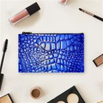 Ll Alligator Deep Blue Cosmetic Bag (Small)