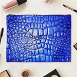 Ll Alligator Deep Blue Cosmetic Bag (XL)