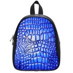 Ll Alligator Deep Blue School Bag (Small)