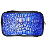 Ll Alligator Deep Blue Toiletries Bag (Two Sides)