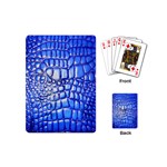 Ll Alligator Deep Blue Playing Cards (Mini)