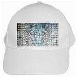 Ll Alligator Blue White Cap