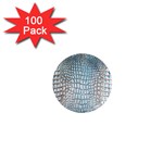 Ll Alligator Blue 1  Mini Magnet (100 pack) 