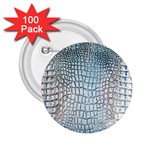 Ll Alligator Blue 2.25  Button (100 pack)