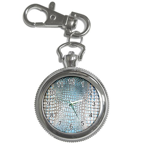 Ll Alligator Blue Key Chain Watch from ArtsNow.com Front