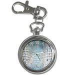 Ll Alligator Blue Key Chain Watch