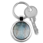 Ll Alligator Blue Key Chain (Round)