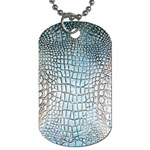 Ll Alligator Blue Dog Tag (One Side)