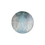 Ll Alligator Blue Golf Ball Marker