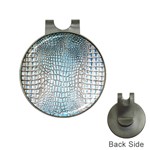 Ll Alligator Blue Golf Ball Marker Hat Clip