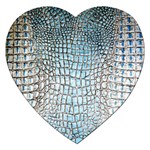 Ll Alligator Blue Jigsaw Puzzle (Heart)