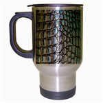 Ll Alligator Blue Travel Mug (Silver Gray)