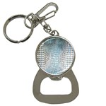 Ll Alligator Blue Bottle Opener Key Chain