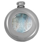 Ll Alligator Blue Hip Flask (5 oz)