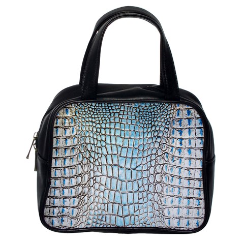 Ll Alligator Blue Classic Handbag (Two Sides) from ArtsNow.com Back