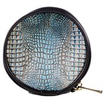 Ll Alligator Blue Mini Makeup Bag