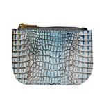 Ll Alligator Blue Mini Coin Purse