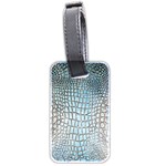 Ll Alligator Blue Luggage Tag (two sides)