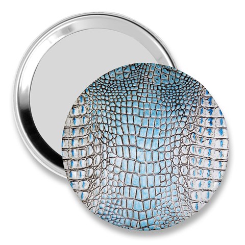 Ll Alligator Blue 3  Handbag Mirror from ArtsNow.com Front