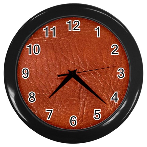 Ll  Gator Wall Clock (Black) from ArtsNow.com Front