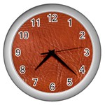 Ll  Gator Wall Clock (Silver)