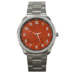 Ll  Gator Sport Metal Watch